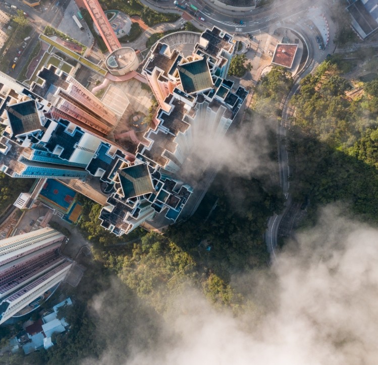 aerial-top-view-shot-hong-kong-cityscape