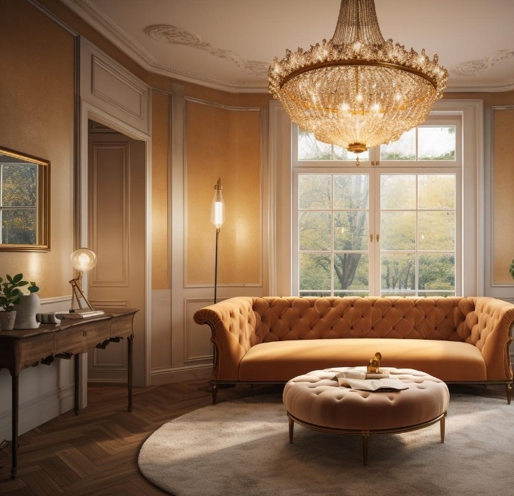 elegant-modern-living-room-showcases-luxury-design-generated-by-ai